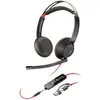 Image de Micro-casque Blackwire Poly 5220 MS filaire Stéréo USB-C/A + connexion Jack 3,5 mm
