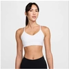 Image de Soutien-gorge de sport Nike Indy Light Support Femme Brassiere de sport blanc XL FD1062-100