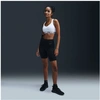 Image de Brassiere de sport Fitness Nike Indy à maintien élevé, rembourré et ajustable Femme blanc M FD1068-101
