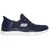 Image de Chaussures Skechers Summits-Diamond Drea Femme Maille marine/bordures roses 39 150123-NVPK