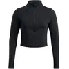 Image de Sweatshirt 1/2 zip en maille femme Under Armour Launch Elite S