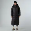 Image de The North Face Parka Longue À Capuche En Duvet Hydrenalite City Pour Femme Tnf Black Taille XS female