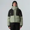 Image de The North Face Veste En Duvet Courte Cold Spell Pour Femme Slate Moss-tnf Black Taille L female