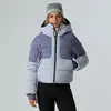 Image de The North Face Veste En Duvet Courte Cold Spell Pour Femme Blue Flax-twilight Galaxy Taille L female