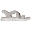 Image de Sandales Skechers Go Walk Flex - Glimmer, coloris taupe, Femme en textile 41 141489-TPE