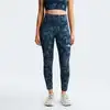 Image de The North Face Legging Flex Graphic Pour Femme Summit Navy Diffused Nature Print Taille female