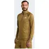 Image de The North Face Haut Manches Longues À Col Zippé Sunriser Pour Homme Cedar Taille L male