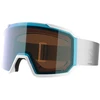 Image de Lunettes de ski et snow Salomon S/View 3 Photochromatique Blanc/Bleu Taille unique L47920000