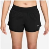 Image de Pantalon Fitness Nike One Dri-Fit taille mi-haute 3" 2 en 1 Femme , noir/gris M DX6012-013