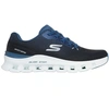 Image de Chaussures Skechers Glide- Step Pro-Waverra Homme noires, en maille/synthétique 44 233132-BKBL