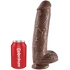 Image de Dildo XL King Cock 24 x 6 cm Marron