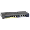 Image de Netgear GS108PP, Non-géré, Gigabit Ethernet (10/100/1000), Full duplex, Connexion Ethernet, supportant l'alimentation via ce port (PoE), Grille de mon
