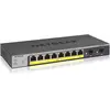 Image de Netgear GS110TP, Géré, L2/L3/L4, Gigabit Ethernet (10/100/1000), Full duplex, Connexion Ethernet, supportant l'alimentation via ce port (PoE) GS110TP-