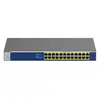 Image de Netgear GS524PP, Non-géré, Gigabit Ethernet (10/100/1000), Connexion Ethernet, supportant l'alimentation via ce port (PoE), Grille de montage GS524PP-