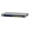 Image de NETGEAR GS724TPv3, Géré, L2, Gigabit Ethernet (10/100/1000), Connexion Ethernet, supportant l'alimentation via ce port (PoE), Grille de montage GS724T
