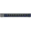 Image de NETGEAR GS108MX-100EUS, Non-géré, L2, Gigabit Ethernet (10/100/1000), Grille de montage, Montage sur le bureau ou sur le mur