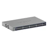 Image de NETGEAR GS752TXUP, Géré, Gigabit Ethernet (10/100/1000), Connexion Ethernet, supportant l'alimentation via ce port (PoE), Grille de montage, 1U GS752T