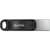 Image de SanDisk Clé USB 3.0 Ixpand Go 64 GB avec connecteur Lightning - Argent/Noir