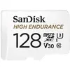 Image de Sandisk high endurance 128 go microsdxc uhs-i classe 10