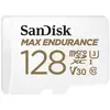 Image de Sandisk max endurance 128 go microsdxc uhs-i classe 10