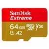 Image de SanDisk Carte MicroSD Extreme V30 A2 - 64Go
