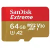 Image de Sandisk extreme 64 go microsdxc uhs-i classe 10