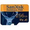 Image de SanDisk Carte MicroSDHC UHS-I FHD " Outdoors " + adaptateur 256 Go