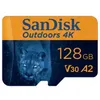 Image de SanDisk Carte MicroSDXC UHS-I 4K " Outdoors " + adaptateur 128 Go