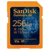 Image de SanDisk Carte UHS-I 4K SDXC " Outdoors " 256 Go