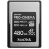 Image de Sandisk CF express pro cinema type A - 480go