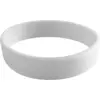 Image de Bracelet Silicone Blanc Sans Marquage Adulte