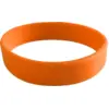 Image de Bracelet Silicone Orange Sans Marquage Adulte