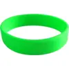 Image de Bracelet Silicone Vert Sans Marquage Adulte