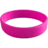 Image de Bracelet Silicone Rose Sans Marquage Adulte