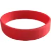 Image de Bracelet Silicone Rouge Sans Marquage Adulte