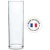 Image de Verre tube incassable Transparent 22cl