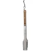 Image de Pince en acier inoxydable pour barbecue - manche en bois - 42 cm - 0,5 kg
