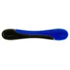 Image de Repose-poignets duo gel Kensington - bleu / noir