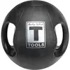 Image de Medecine ball 2 poignées 5,4 kg Body Solid Noir TU BSTDMB12