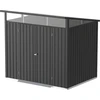 Image de Abri de jardin métal MODERN - 4,45m² - Mono pente - Anthracite