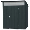 Image de Abri de jardin métal MODERN - 3,32m² - Mono pente - Anthracite