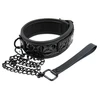 Image de Collier et laisse Sinful Black