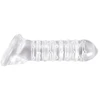 Image de Etui pénien RIBBED Renegade Transparent 16 x 4 cm