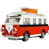 Image de Figurine Lego Creator - LEGO - Mini VW T1 Camper Van 40079 - Rouge - 76 pièces - Vendu sous sachet en occasion ou reconditionné