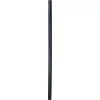 Image de Paille en PP noir recyclable 20cm ø 6mm   Certifiée alimentaire et réutilisable (Lot de 250)