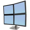 Image de Ergotron DS Series DS100 Quad Monitor Desk Stand, 14 kg, 61 cm (24'), 75 x 75 mm, 100 x 100 mm, Noir 33-324-200