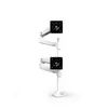 Image de Ergotron LX Series LX Dual Stacking Arm, Pince, 9,1 kg, 101,6 cm (40'), 100 x 100 mm, Réglage de la hauteur, Blanc 45-509-216