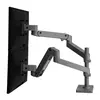 Image de Ergotron LX Series 45-690-293, Pince, 20 kg, 68,6 cm (27'), 100 x 100 mm, Réglage de la hauteur, Gris foncé