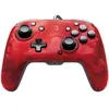 Image de PDP Afterglow Manette Filaire Camouflage Rouge Pour Nintendo Switch - Licence Officielle - Port Jack Audio en occasion ou reconditionné