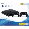 Image de Console PS4 Slim 1To Noire/Jet Black + 2ème Manette DualShock Noire - PlayStation Officiel en occasion ou reconditionné